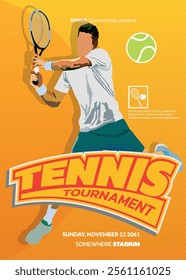 Tennis Tournament, sport poster 02