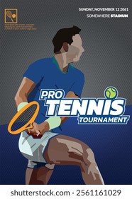 Tennis Tournament, sport poster 02