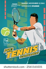 Tennis Tournament, sport poster 02