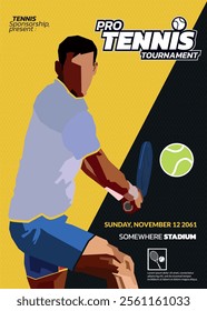 Tennis Tournament, sport poster 02