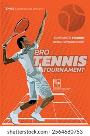 Tennis Tournament, sport poster 02