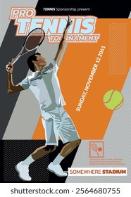 Tennis Tournament, sport poster 02