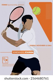 Tennis Tournament, sport poster 02