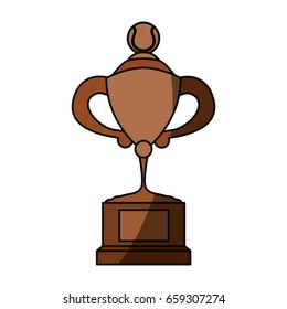 Tennis trophy cup
