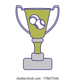 Tennis trophy design