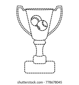 Tennis trophy design
