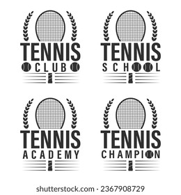 Tennis Typography, Tennis Vector, vector, ball, Silhouette, Tennis logo, Tennis  T-Shirt