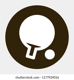 tennis vector icon 10 eps