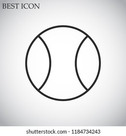 tennis vector icon 10 eps