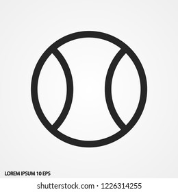 tennis vector icon 10 eps