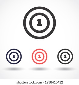 tennis vector icon 10 eps
