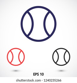 tennis vector icon 10 eps