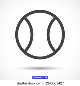 tennis vector icon 10 eps