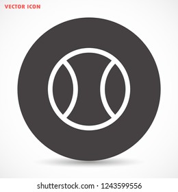 tennis vector icon 10 eps