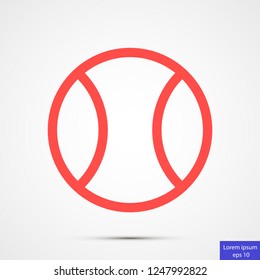 tennis vector icon 10 eps