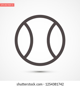 tennis vector icon 10 eps