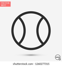 tennis vector icon 10 eps