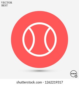 tennis vector icon 10 eps