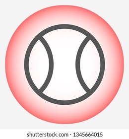 tennis vector icon 10 eps