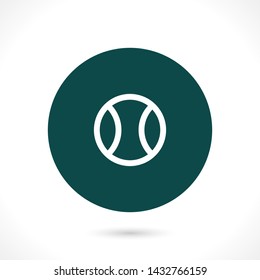 tennis vector icon 10 eps , Lorem ipsum Flat design