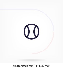tennis vector icon 10 eps , Lorem ipsum Flat design