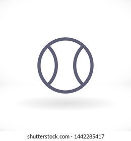tennis vector icon 10 eps , Lorem ipsum Flat design