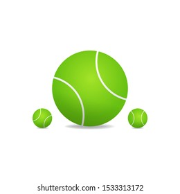 tennis  vector icon.  