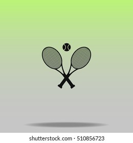 Tennis vector icon
