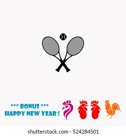Tennis vector icon
