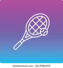Tennis vector icon. Can be used for printing, mobile and web applications.
