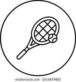 Tennis vector icon. Can be used for printing, mobile and web applications.