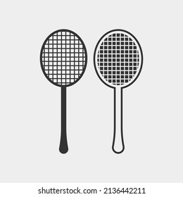 tennis vector icon illustration sign 