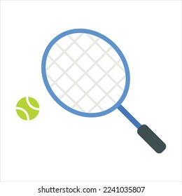 Diseño de símbolos de vector de tenis
