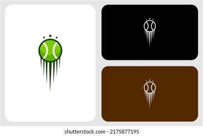 Design-Vorlage für das Tennis-Vektorlogo