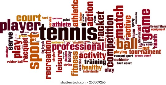 Tennis Words Images Stock Photos Vectors Shutterstock