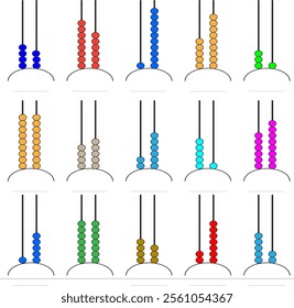 Tens and Ones Abacus Chart