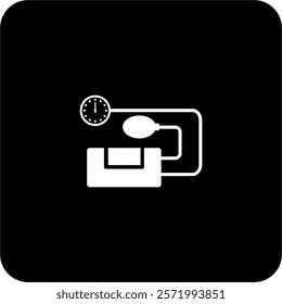 tensimeter icon , clinic icon vector