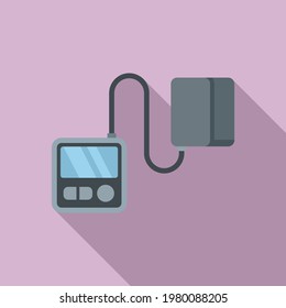 Tensiometer icon. Flat illustration of Tensiometer vector icon for web design