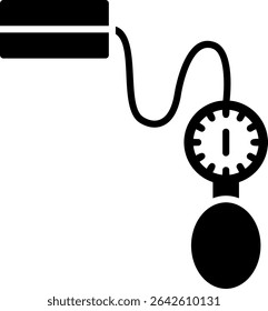 Tensiometer Neue Icons Design Vektor