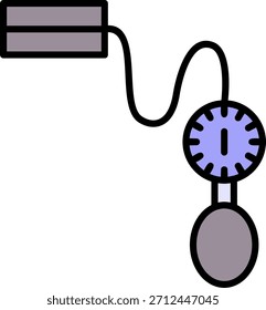 Tensiometer Neue Icons Design Vektor