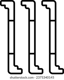 Tension vector icon. Can be used for printing, mobile and web applications.