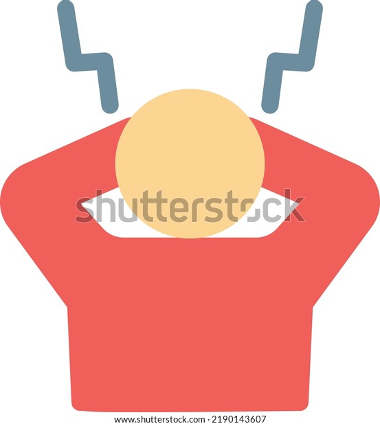 Tension Vector Illustration On Transparent Backgroundpremium Stock