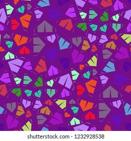 Tent beautiful background multicolor geometric pattern seamless.