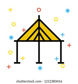 tent   camp   circus  