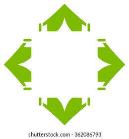 Tent Camp Icon