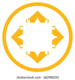 Tent Camp Icon