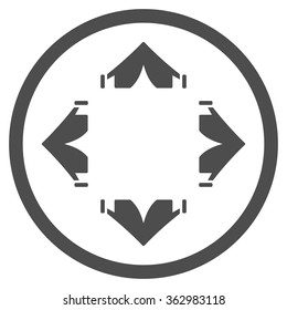 Tent Camp Icon