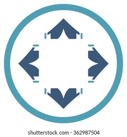 Tent Camp Icon