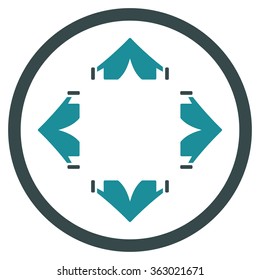 Tent Camp Icon