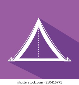 tent camping design, vector illustration eps10 graphic 